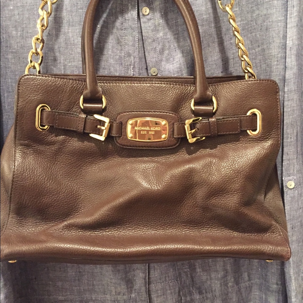 Michael Kors leather handbag